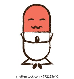 kawaii pill icon