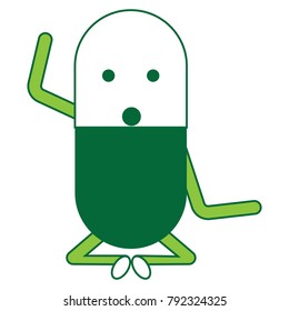 kawaii pill icon image