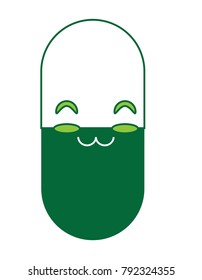 kawaii pill icon image
