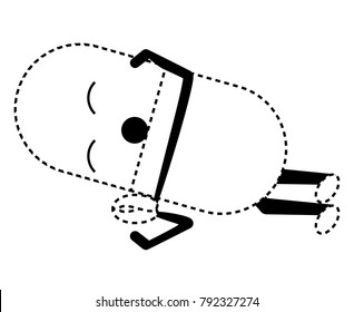 kawaii pill icon image