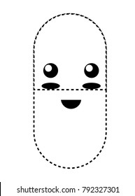 kawaii pill icon image