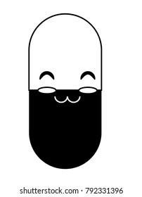 kawaii pill icon image