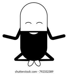kawaii pill icon image