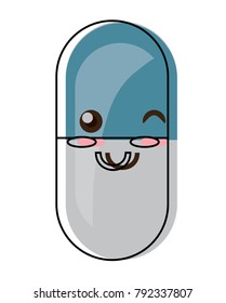 kawaii pill icon image