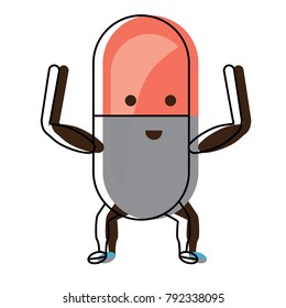 kawaii pill icon image