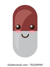 kawaii pill icon image