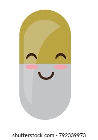 kawaii pill icon image