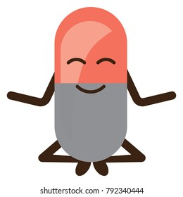 kawaii pill icon image
