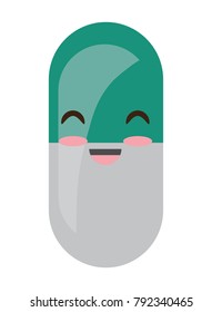 kawaii pill icon image