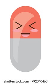 kawaii pill icon image