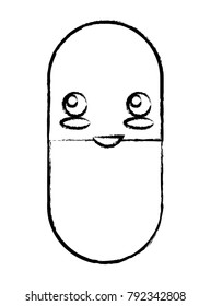 kawaii pill icon image