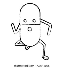 kawaii pill icon image