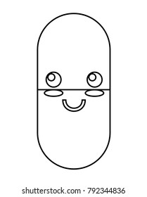 kawaii pill icon image