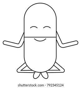 kawaii pill icon image