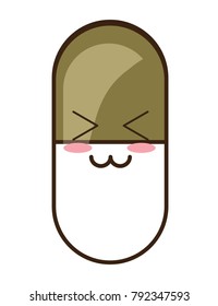 kawaii pill icon image