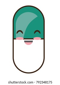 kawaii pill icon image