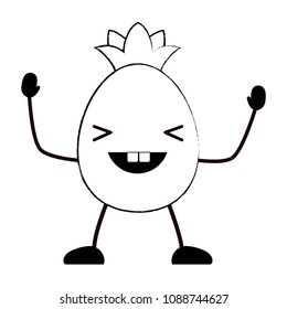 kawaii pineapple icon