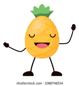 kawaii pineapple icon