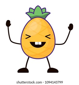 kawaii pineapple icon