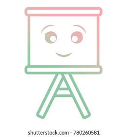 kawaii presentation board icon 