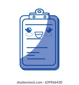 kawaii report table icon