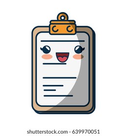kawaii report table icon