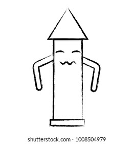 Kawaii rocket icon image