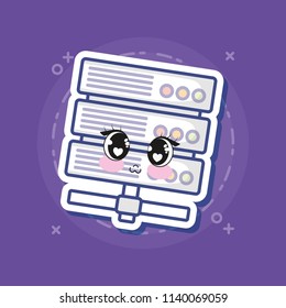 kawaii router icon