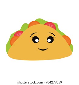 kawaii  sandwich   vecrtor illustration