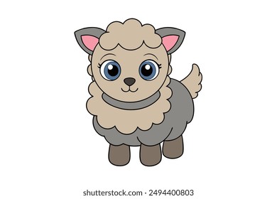  Kawaii Shepherd - Adorable and Cute Christmas Design