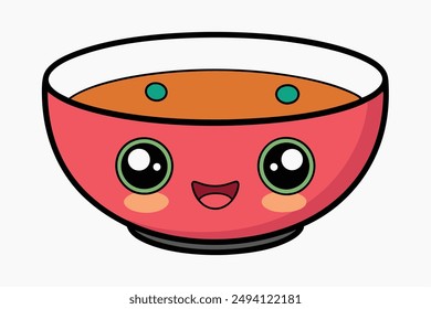 Kawaii Soup Bowl - Adorable and Cute Food Design