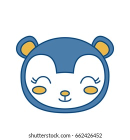 kawaii squirrel icon