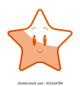 kawaii star funny character emoticon image