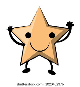Kawaii star icon