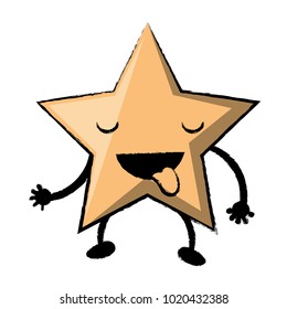 Kawaii star icon