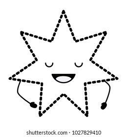 Kawaii star icon