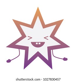 Kawaii star icon