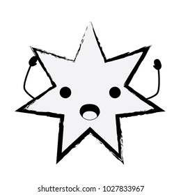 Kawaii star icon