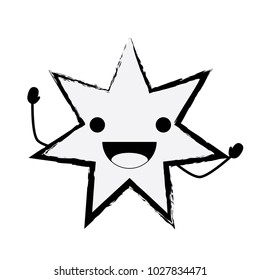 Kawaii star icon