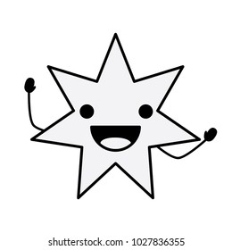 Kawaii star icon