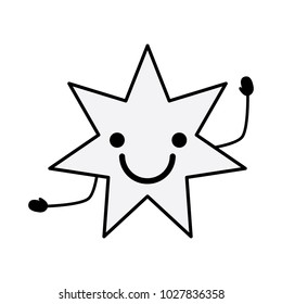 Kawaii star icon