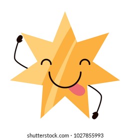 Kawaii star icon