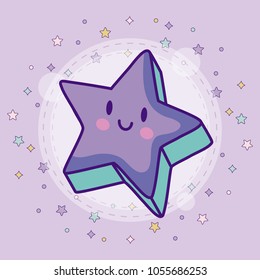 kawaii star icon