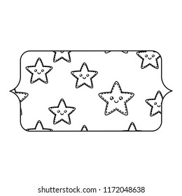 kawaii stars pattern