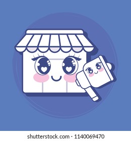 kawaii store design
