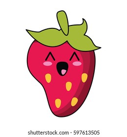 kawaii strawberry fruit nutrition