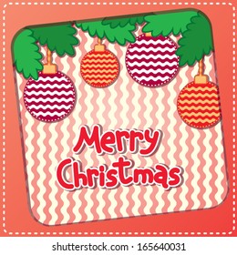 Kawaii style christmas card