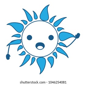 kawaii sun  icon
