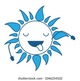 kawaii sun  icon