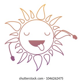 kawaii sun  icon
